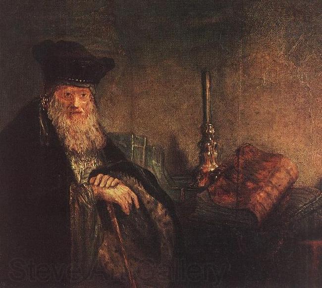 Rembrandt Peale Old Rabbi